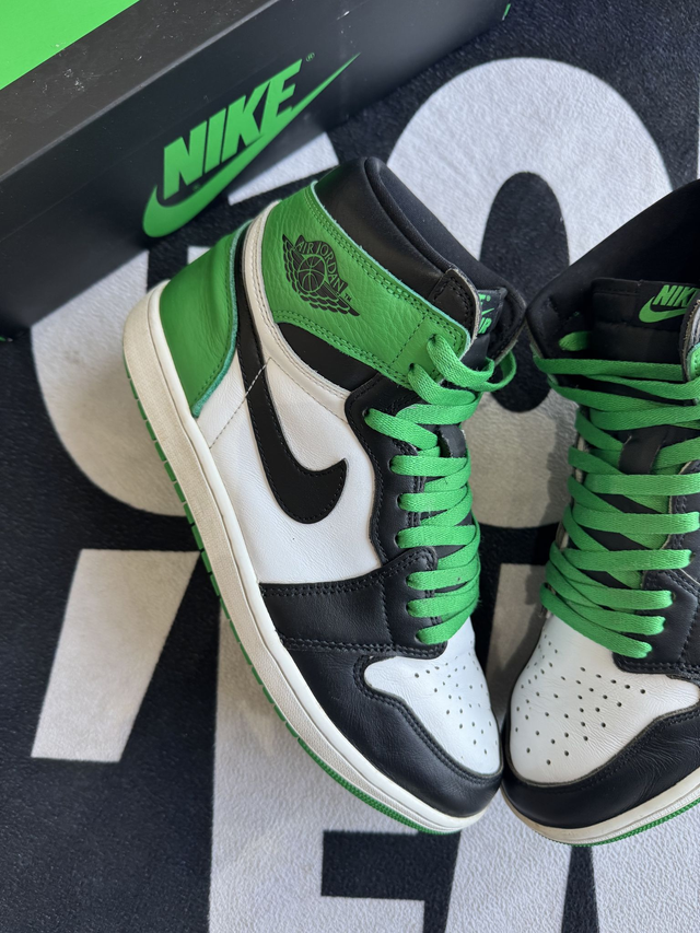 Jordan 1 High Lucky Green (Taille 44.5)