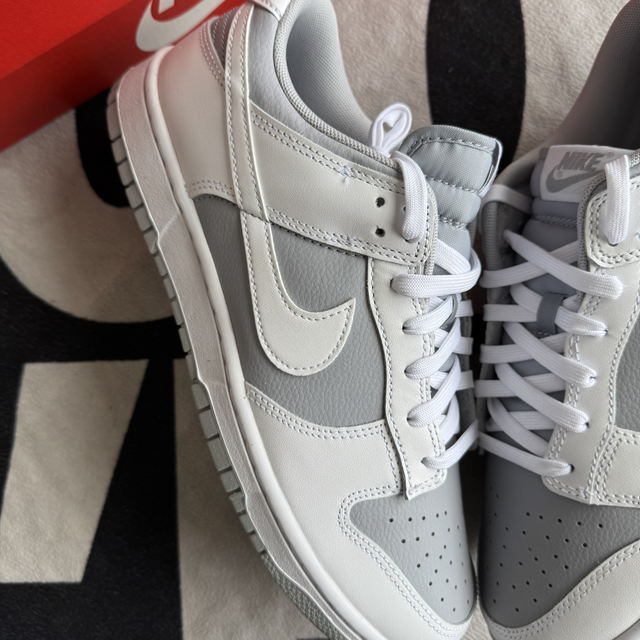 Nike Dunk Low Retro White Grey (Taille 44)