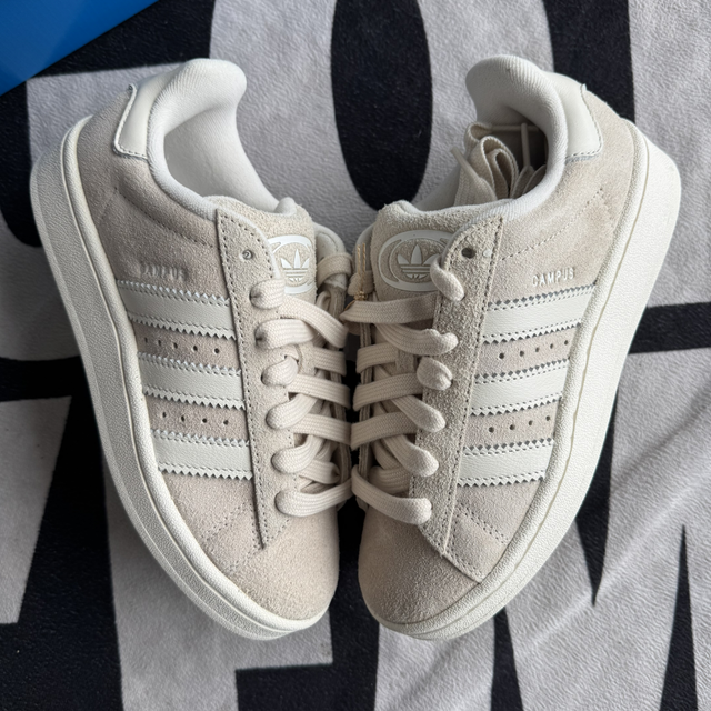 Adidas Campus 00s Light Grey White (Taille 36 2/3)