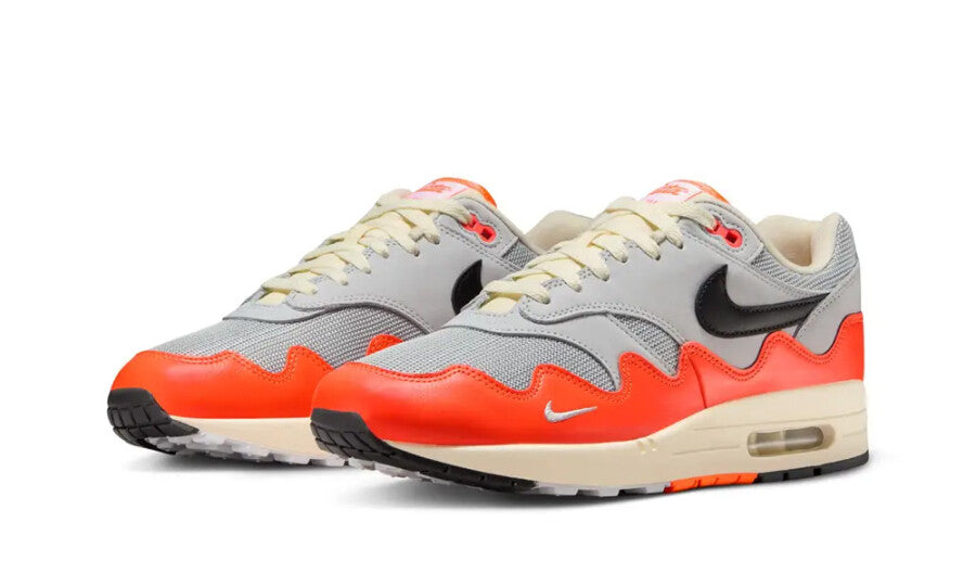 Nike Air Max 1 Patta Waves Hyper Crimson Pure Platinum