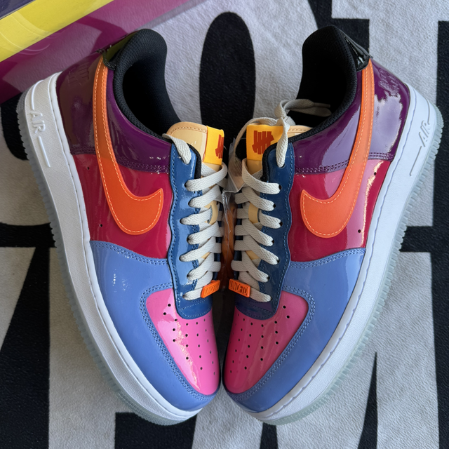 Nike Air Force 1 Low Undefeated Multi-Patent Total Orange (Taille 44)