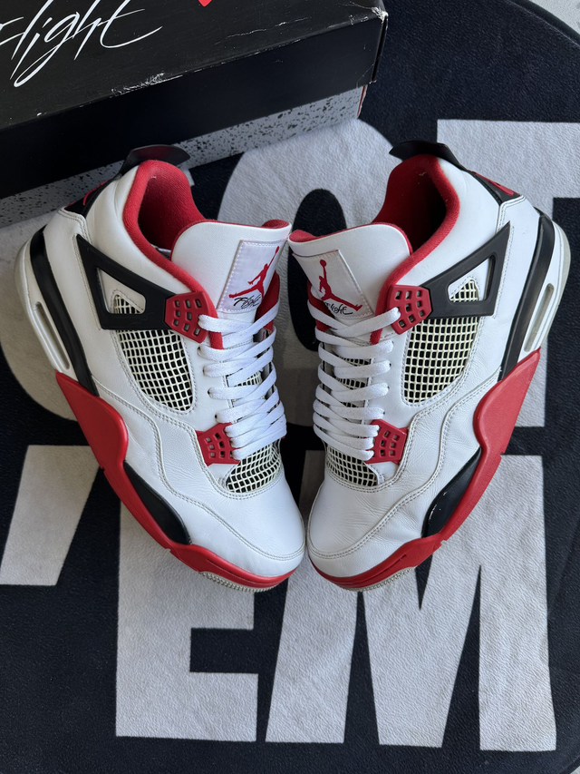 Jordan 4 Fire Red (Taille 47.5)