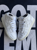 Jordan 1 Mid Triple White 2.0 (Taille 40)