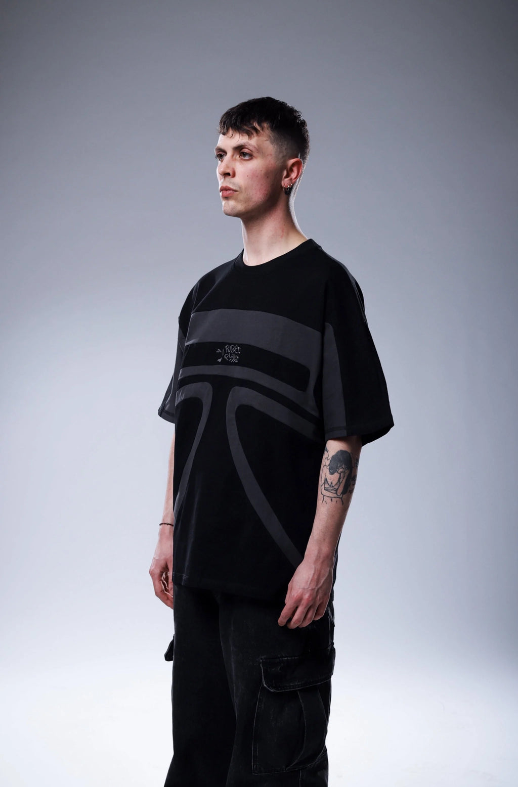 Purple Place Hooking tee noir