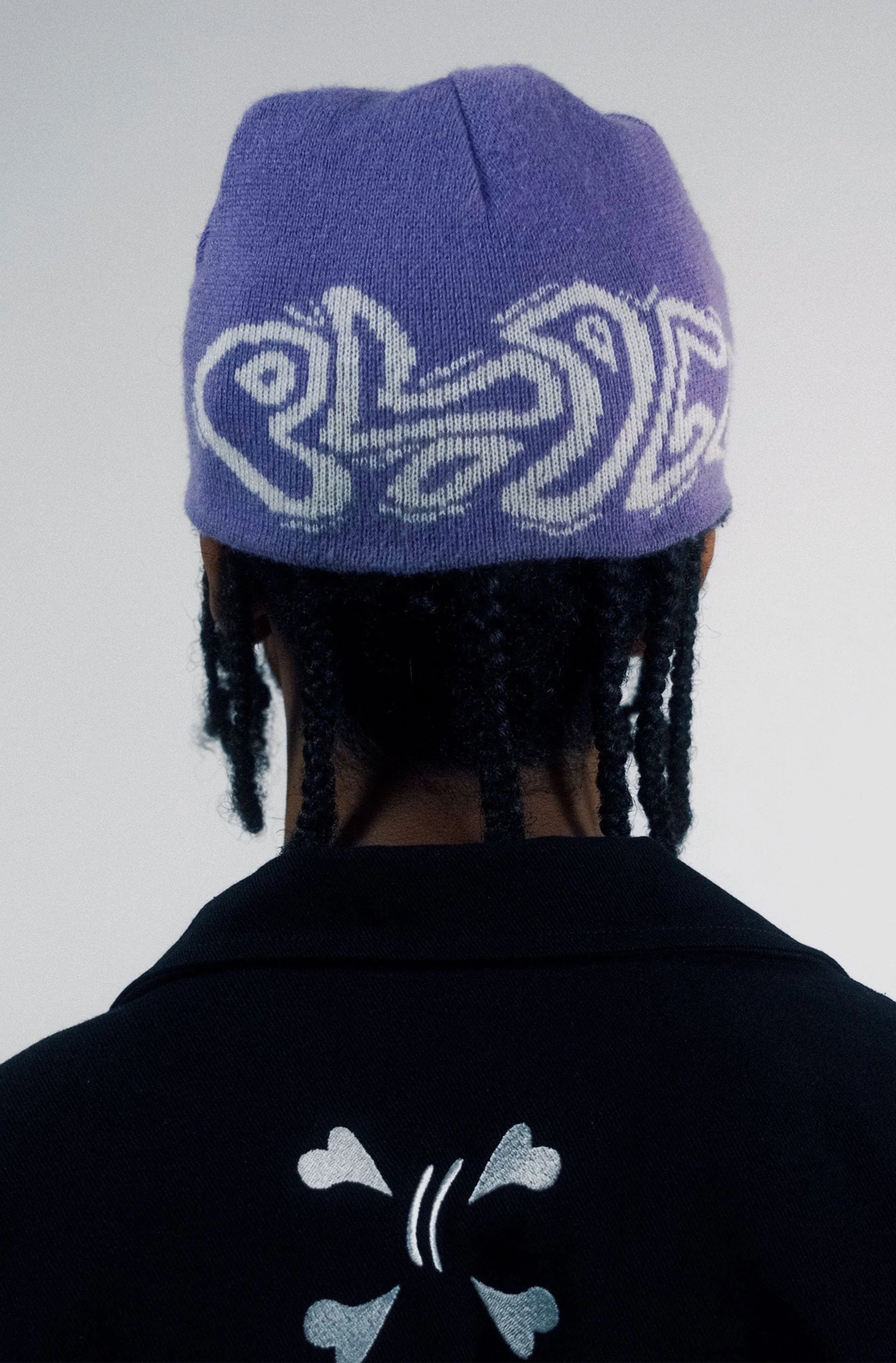 Purple Place Reversible Invasion Beanie